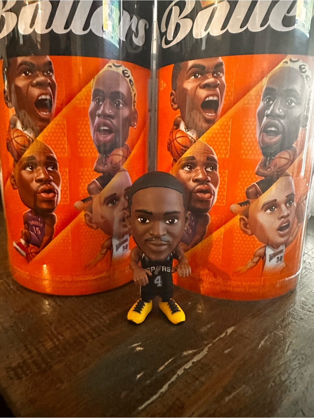 De’Aaron Fox zuru NBA ballers series 3 Spurs figure.